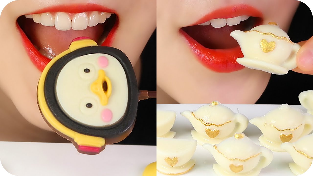 FROZEN CHOCOLATE ASMR COMPILATION #2