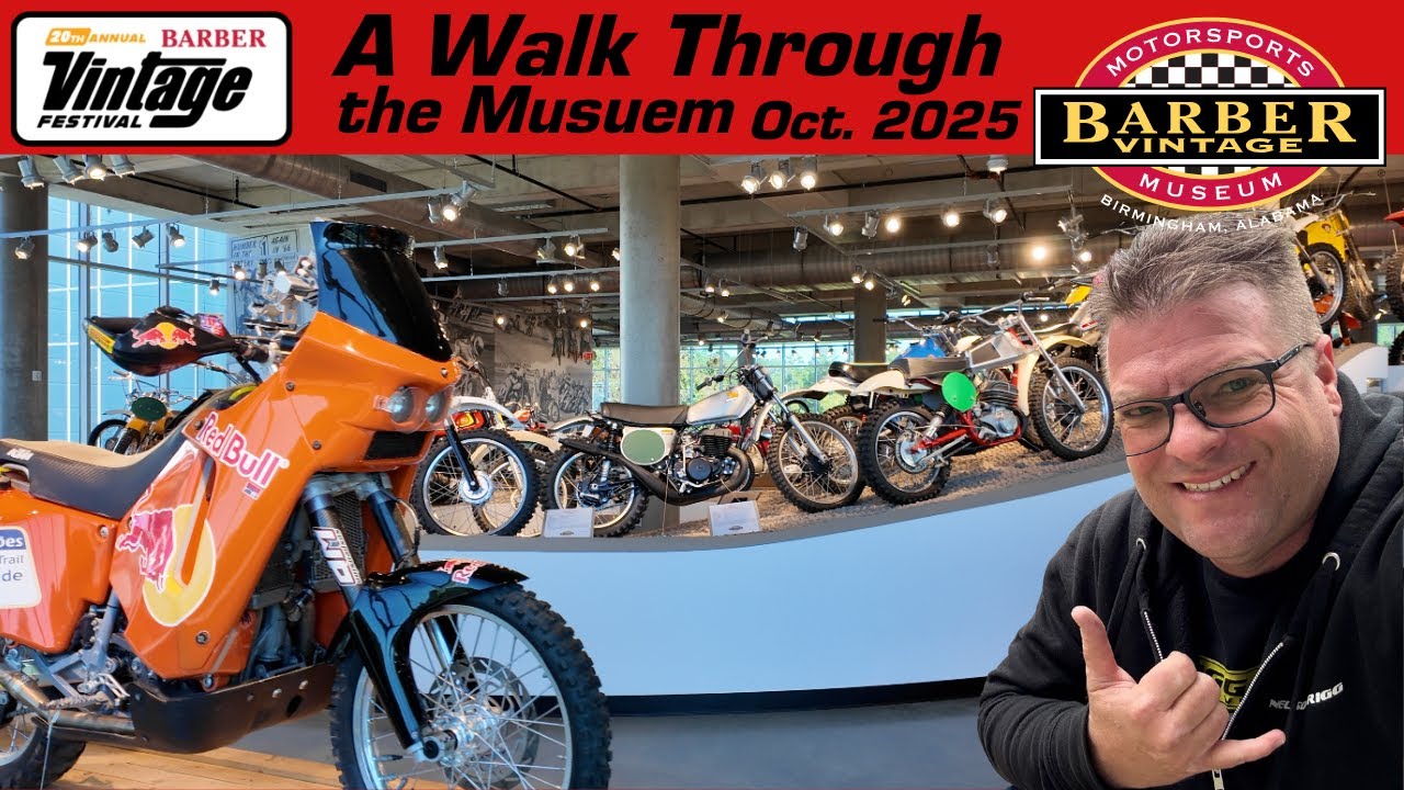 Inside the World’s Largest Motorcycle Museum | Barber Vintage Days 20th Anniversary with @Manybikes