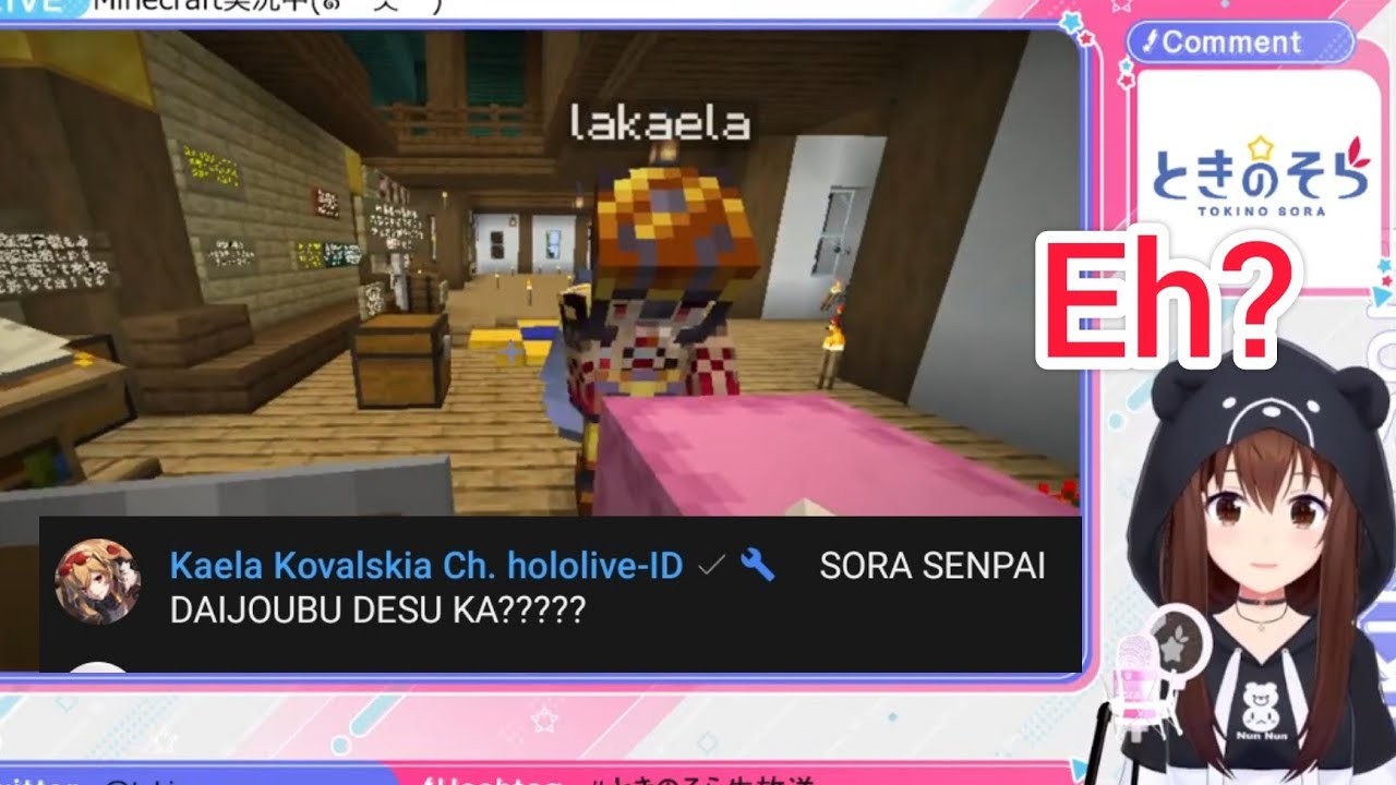 Kaela reimburse Sora chan after getting zenloss