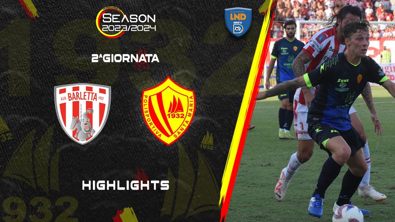 Barletta 2-1 Polisportiva Santa Maria Cilento | Highlights