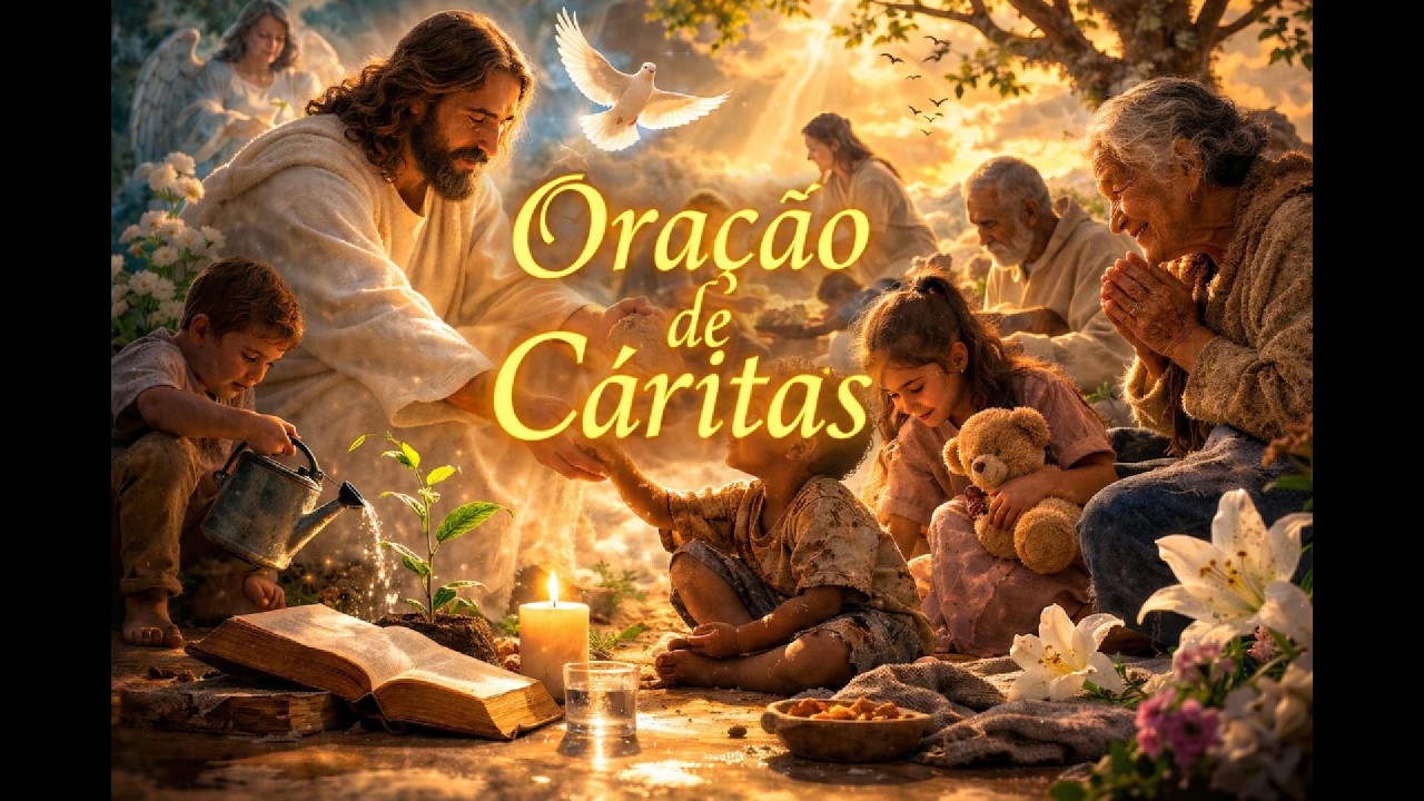 Prece de Cáritas ✨ Oração de Luz, Caridade e Consolação Espiritual