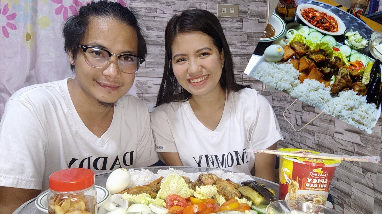 DINNER MUKBANG | CHICHARONG BULAKLAK, CHICKEN, GULAY, KIMCHI ETC ... LET'S EAT @zackzynestv9558