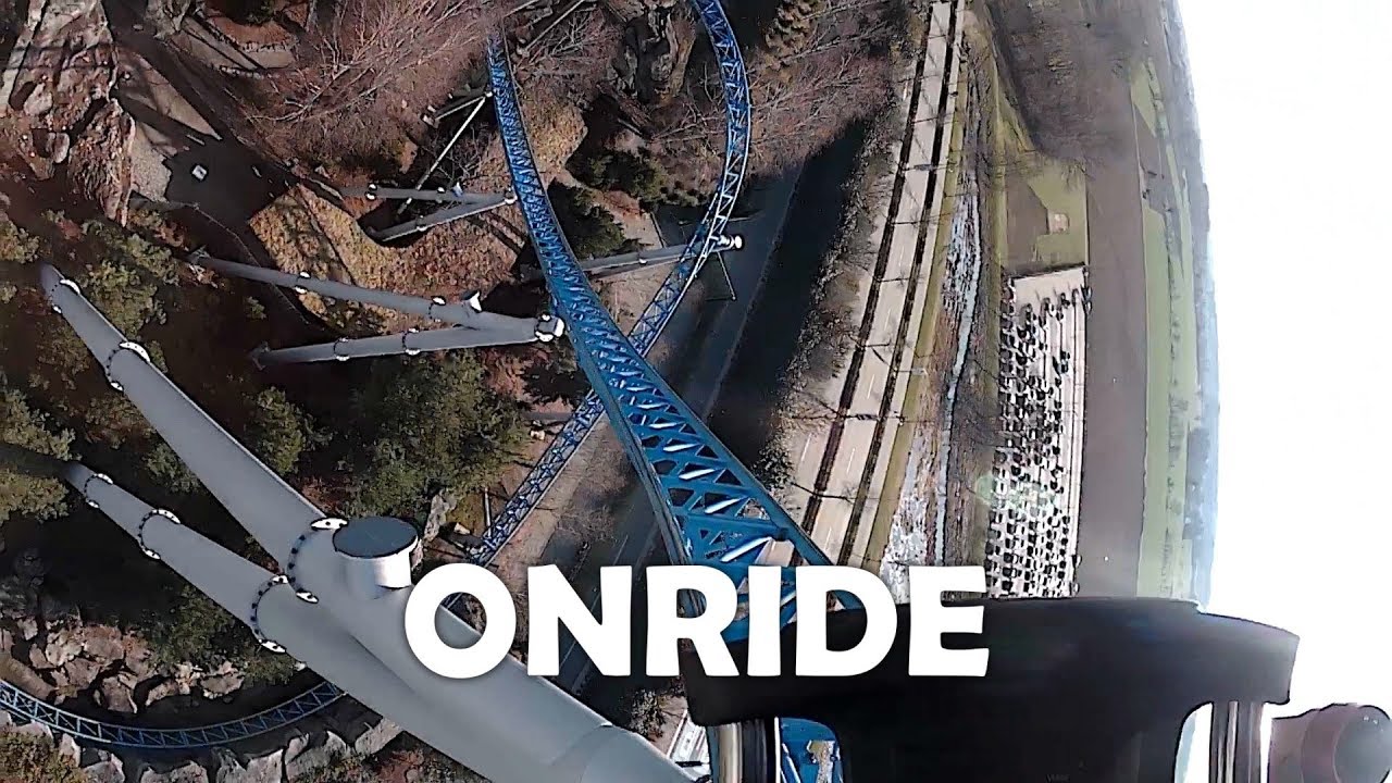 blue fire Onride vom 24.03.2018 im EUROPA PARK