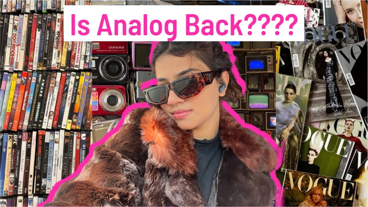 Are we really going analog in 2026? | physical media comeback | going offline?