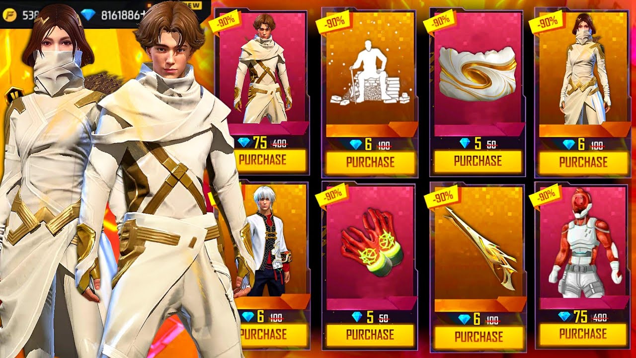 Buying 15000+ Diamonds, Old Rare Bundles, Max Evo Gun Skins & All Mystery Shop Item On Subscriber ID