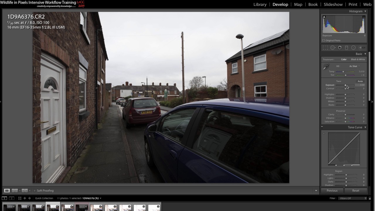 Canon 5DMk4 Dynamic Range Rough Test
