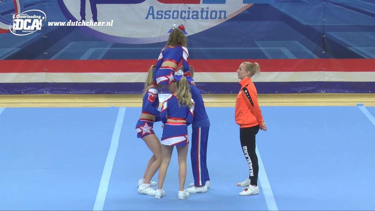 13 FRISIAN CHEER JUNIOR STARS JUNIOR COED GROUP STUNT