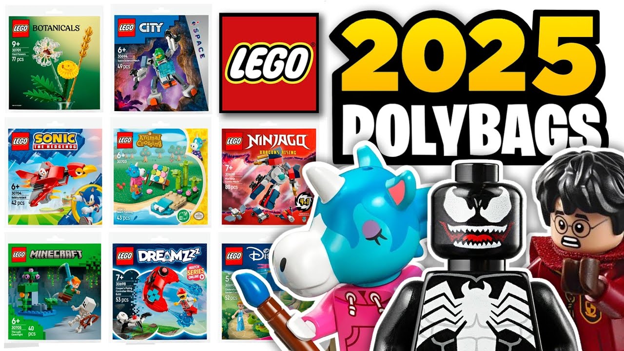 LEGO 2025 Polybags OFFICIAL Reveals & Leaks