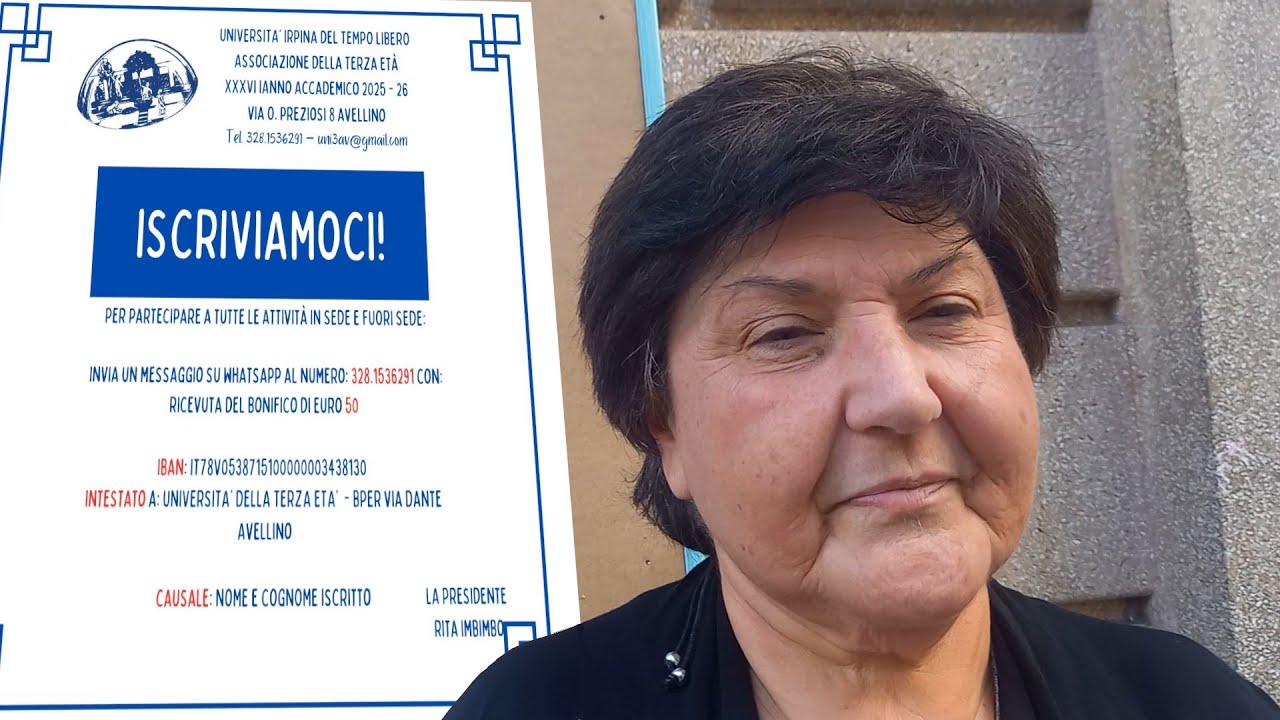 Universit&agrave; del tempo libero 2025/26