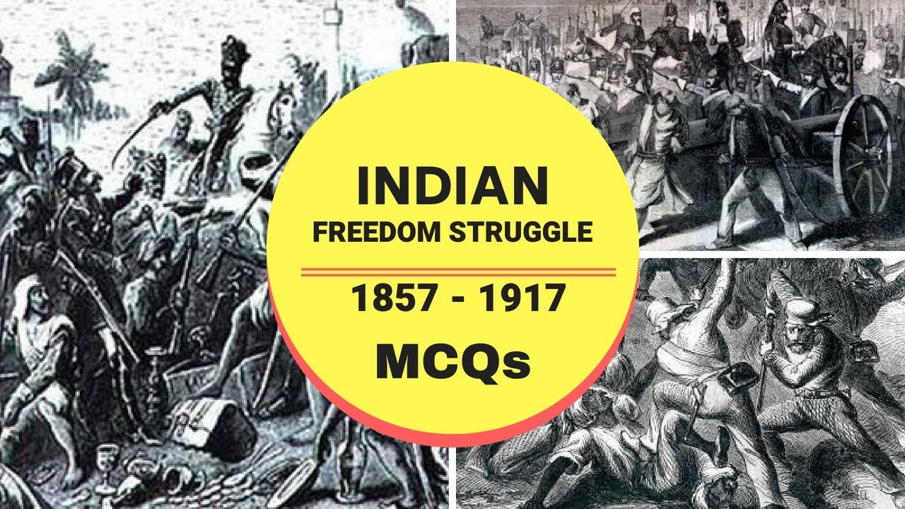 Expected MCQs of Indian Freedom Struggle (1857-1917)