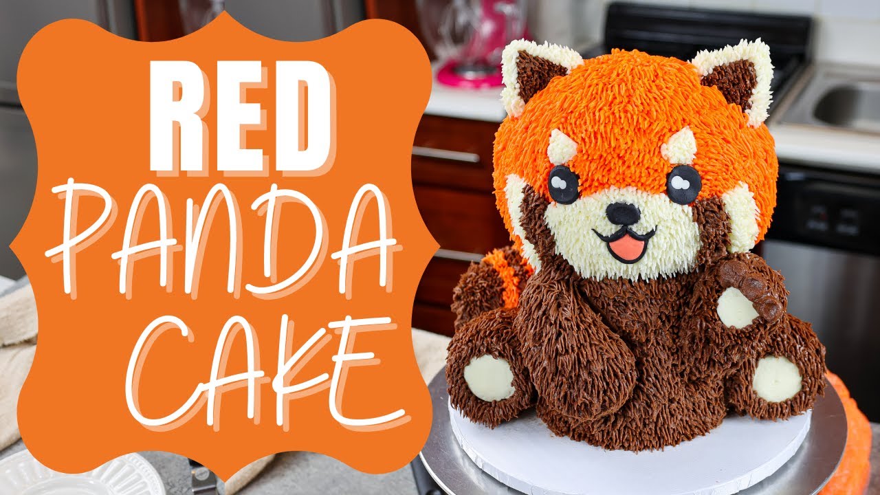 Adorable Red Panda Cake | CHELSWEETS