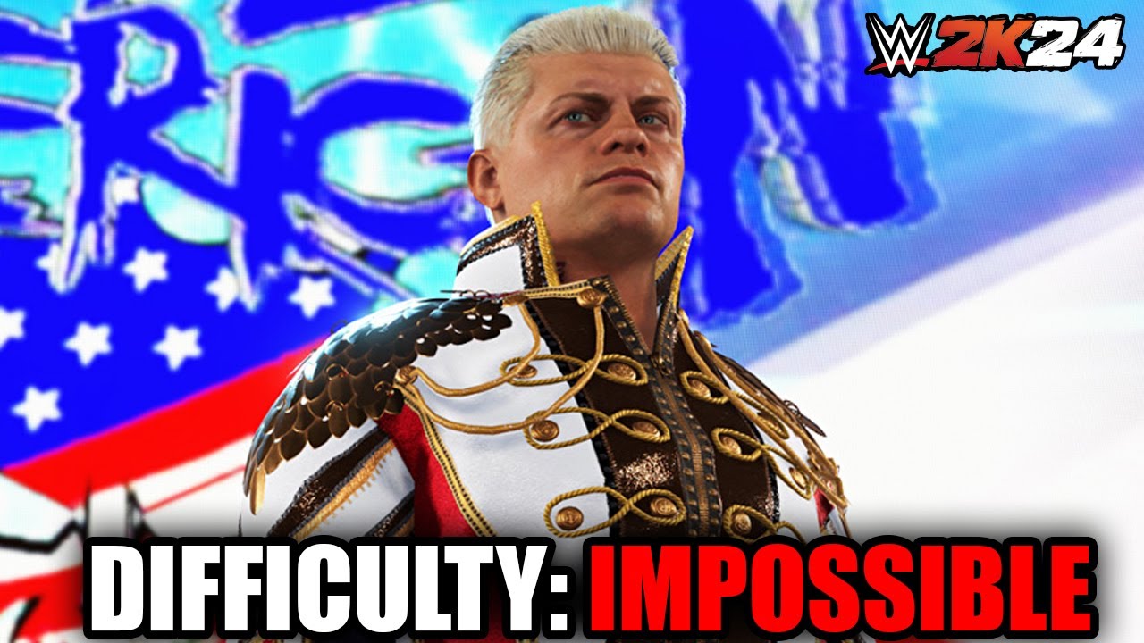 WWE 2K24 SUPERSTAR MODE: FACING THE AMERICAN NIGHTMARE! THIS IS IMPOSSIBLE