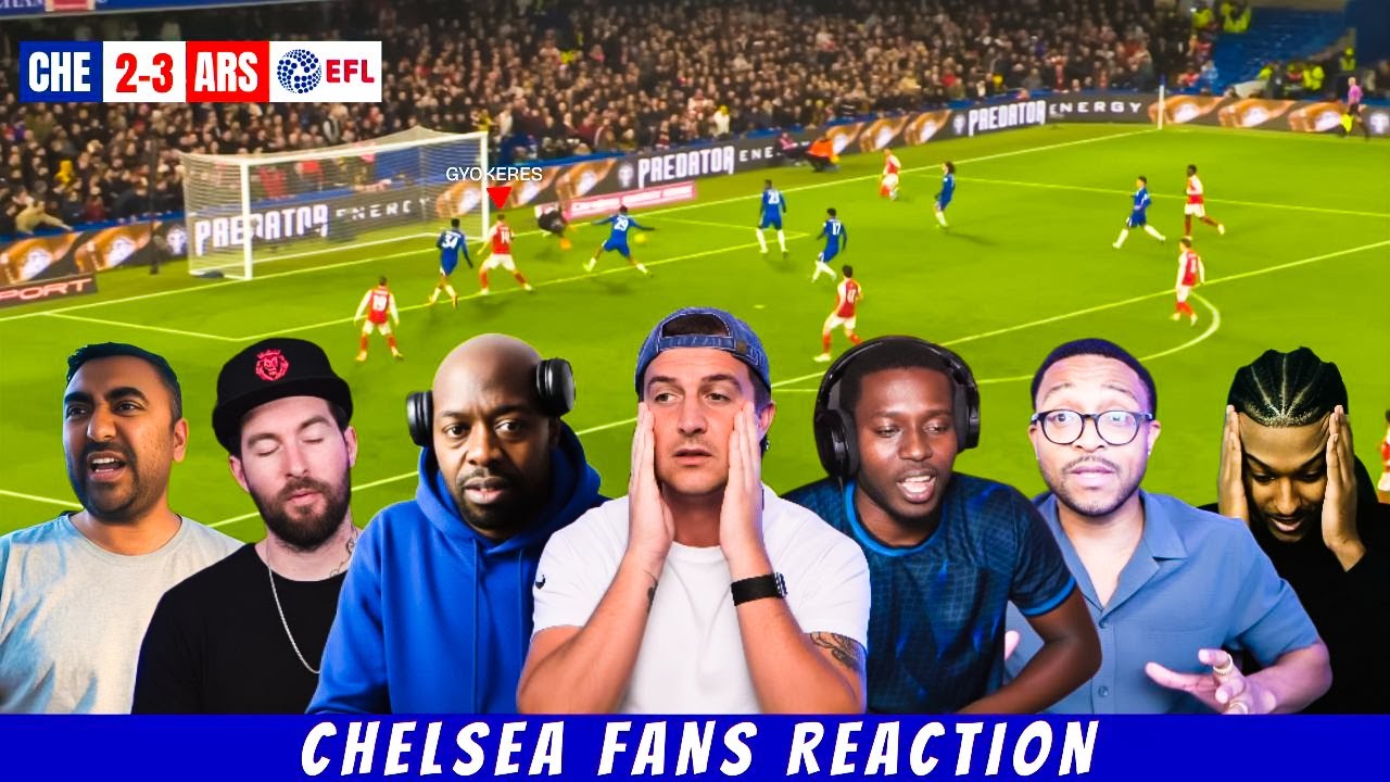Chelsea Fans MELTDOWN😭 After 3–2 Loss to ARSENAL at Stamford Bridge 😱💔