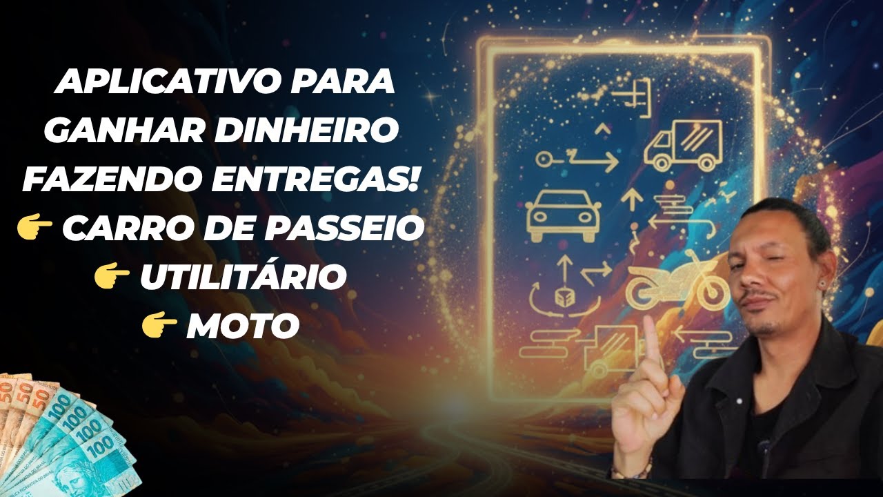Entregas: Com carro particular utilit&aacute;rio e moto | Renda extra agora