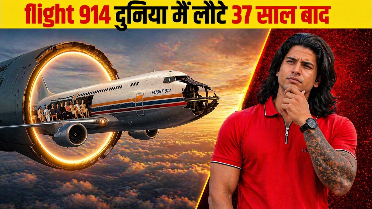 37 साल तक गायब Flight 914 का रहस्य | Mystery of Flight 914 in Hindi,