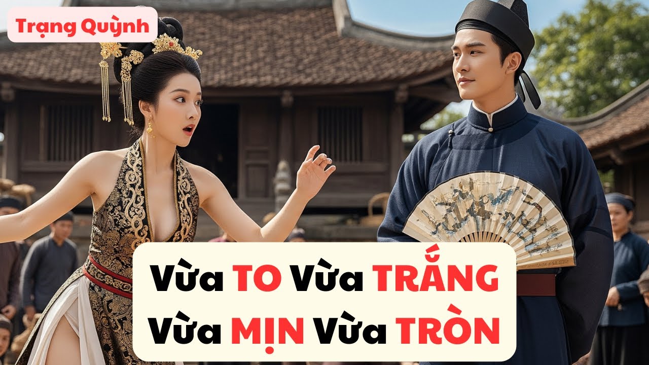 “Cái Gì Vừa To Vừa Trắng, Vừa Mịn Vừa Tròn? Màn Đối Đáp Cực Gắt Giữa Trạng Quỳnh Và Tiểu Thư Mắt Lác