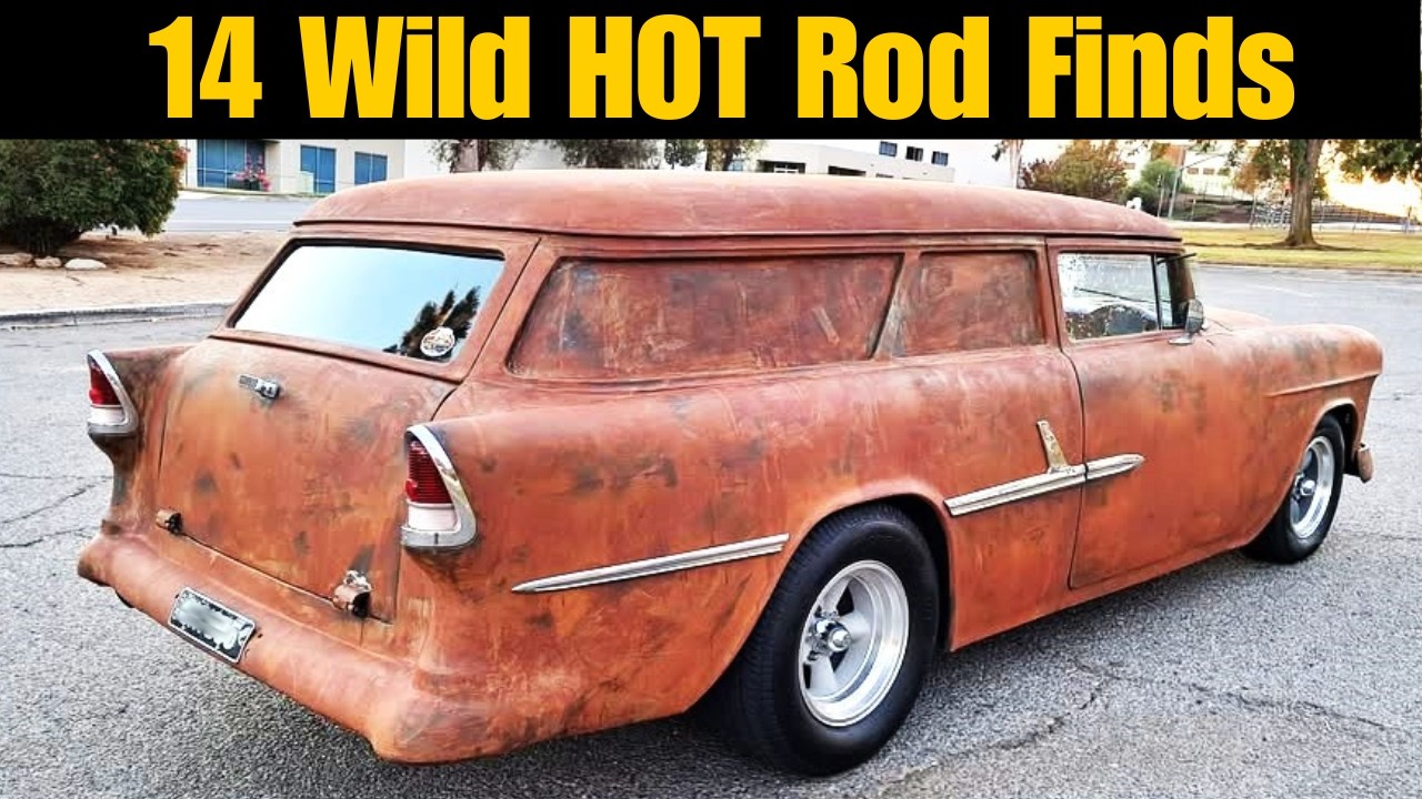 14 Wild Hot Rods for Sale! Cool Vehicles Await!!!