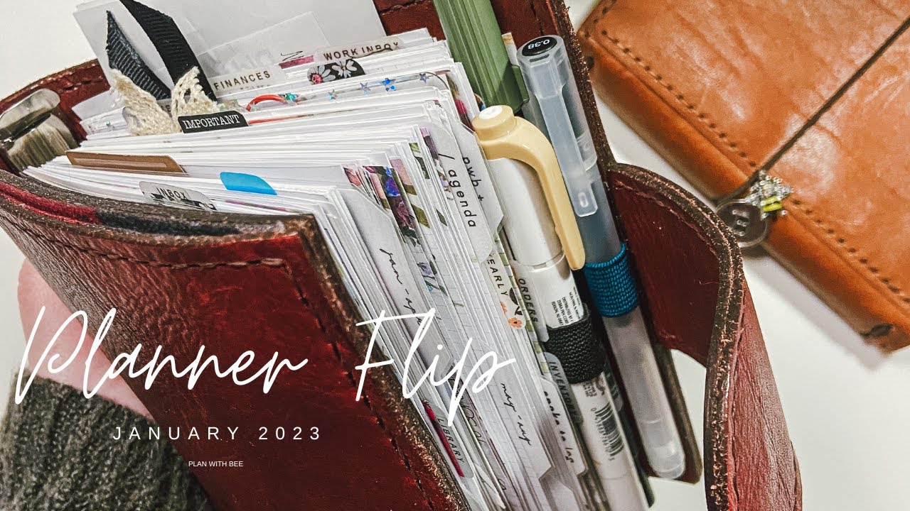 Planner Flip | January 2023 | Functional Planning | Planner Freebies | Current Favorite Pen | PWB