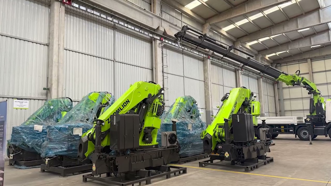 ZOOMLON Loader Crane Customer Day In Turkey