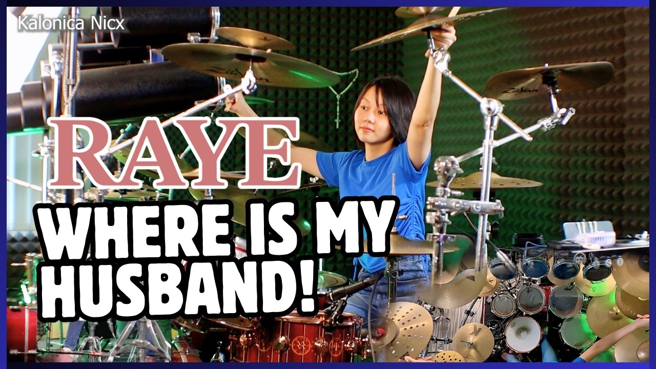 Raye - Where Is My Husband! || Drum cover by KALONICA NICX
