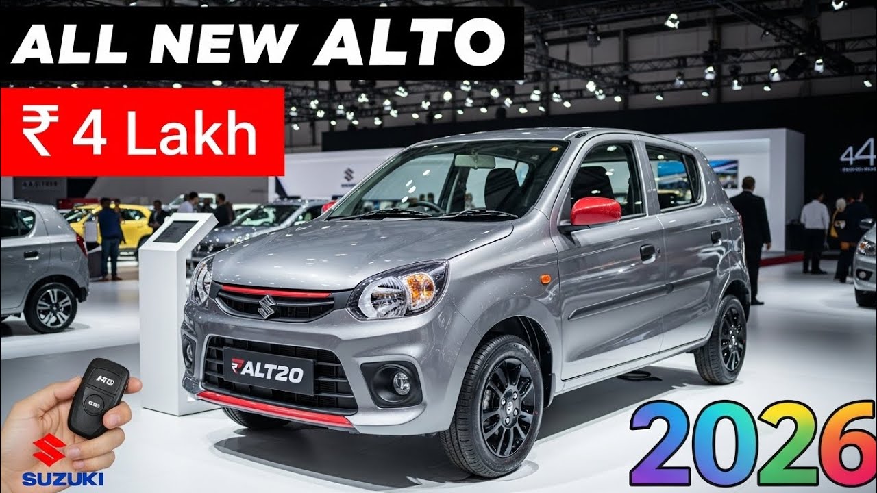 2026 Maruti Suzuki Alto! New Design, Crazy Mileage & Smart Features! Finally Revealed! 