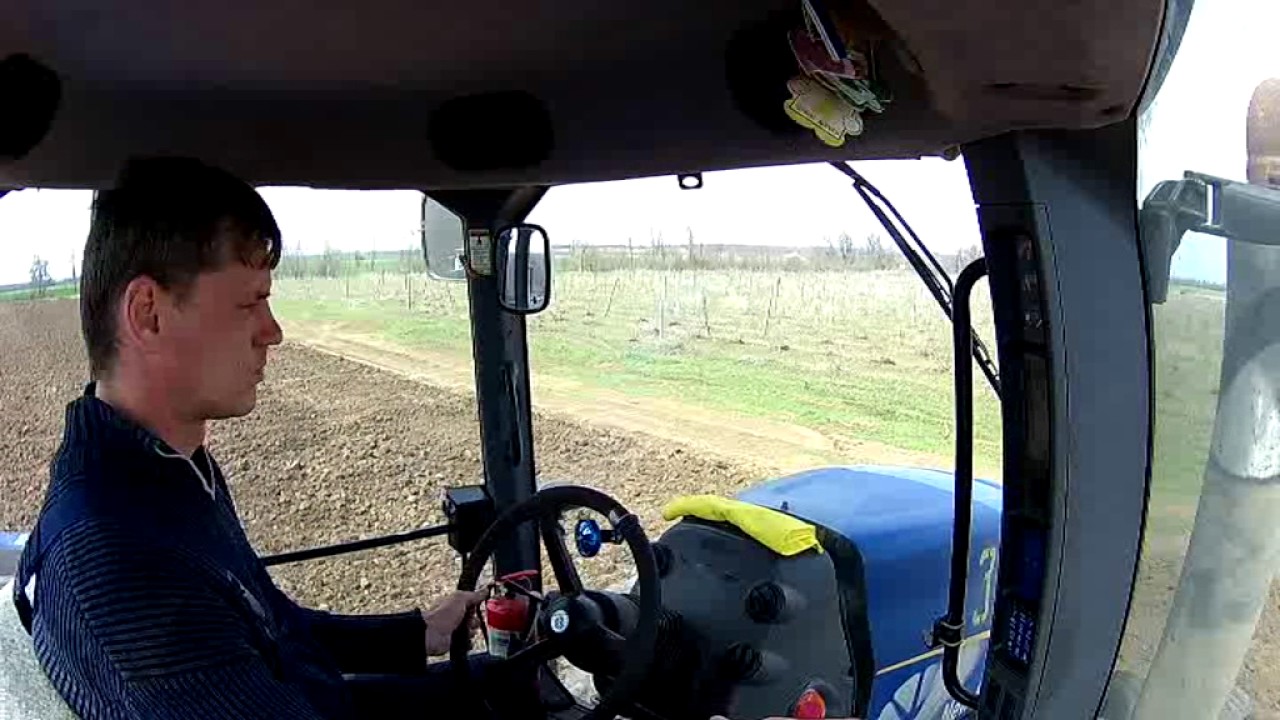 LEMKEN могучий дискатор и New Holland T8040 жуткая дисковка