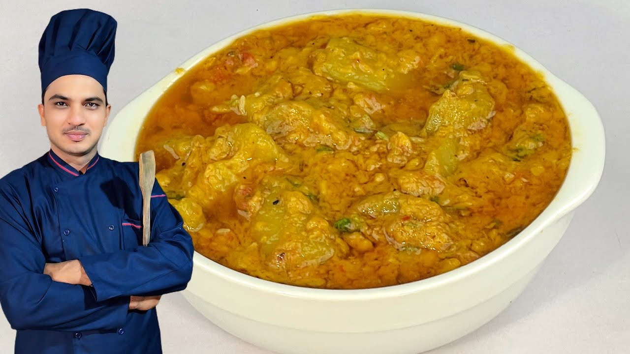 Kaddu Chana Ki Dal Recipe|Dhaba Style Lauki Chana Dal|Chef M Afzal|