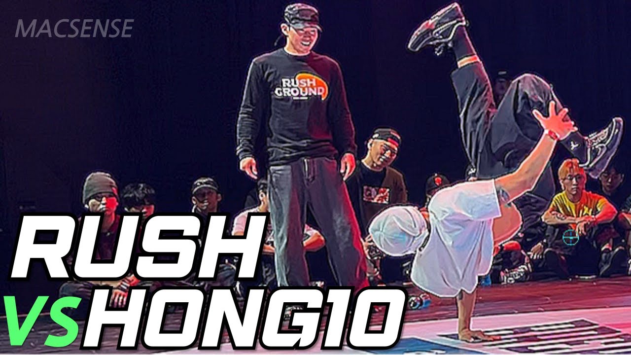 BBOY HONG10 vs BBOY RUSH // Breaking K 2025 TOP 8