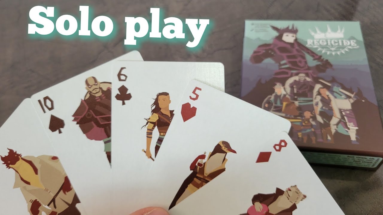 Regicide card game solo play