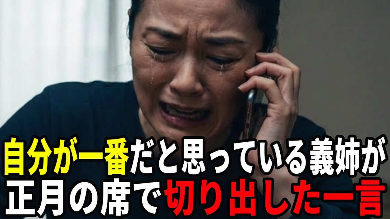 理不尽な義姉が、正月の席で“ある主張”を始めて…【ドラマ】