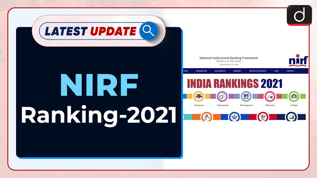 NIRF Ranking - 2021 : Latest update | Drishti IAS English
