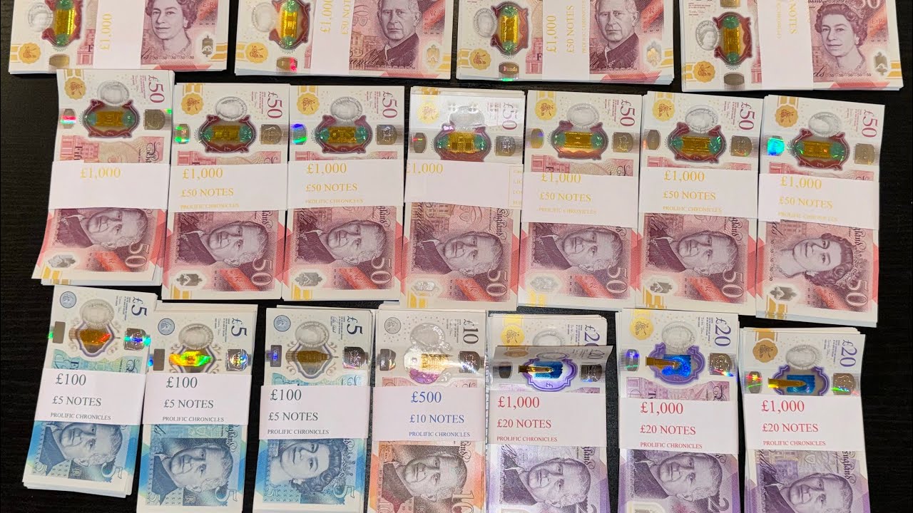 KING CHARLES £50 NOTE | 52 WEEK SAVINGS CHALLENGE | £17,775 | BRITISH POUNDS | MIXED KING AND QUEEN!