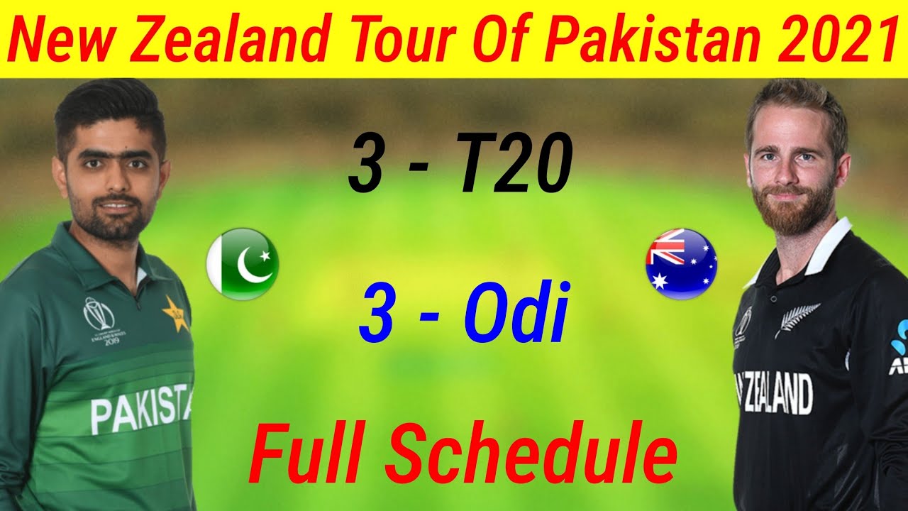 New Zealand Tour Of Pakistan 2021 | Pak Vs Nz Series 2021 Full Schedule - Date & Time Table - Venue
