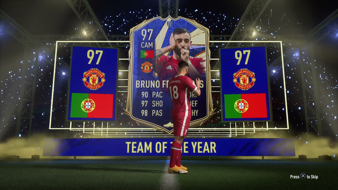 Packing a TOTY in an 87+ x10 (FIFA 21) #shorts