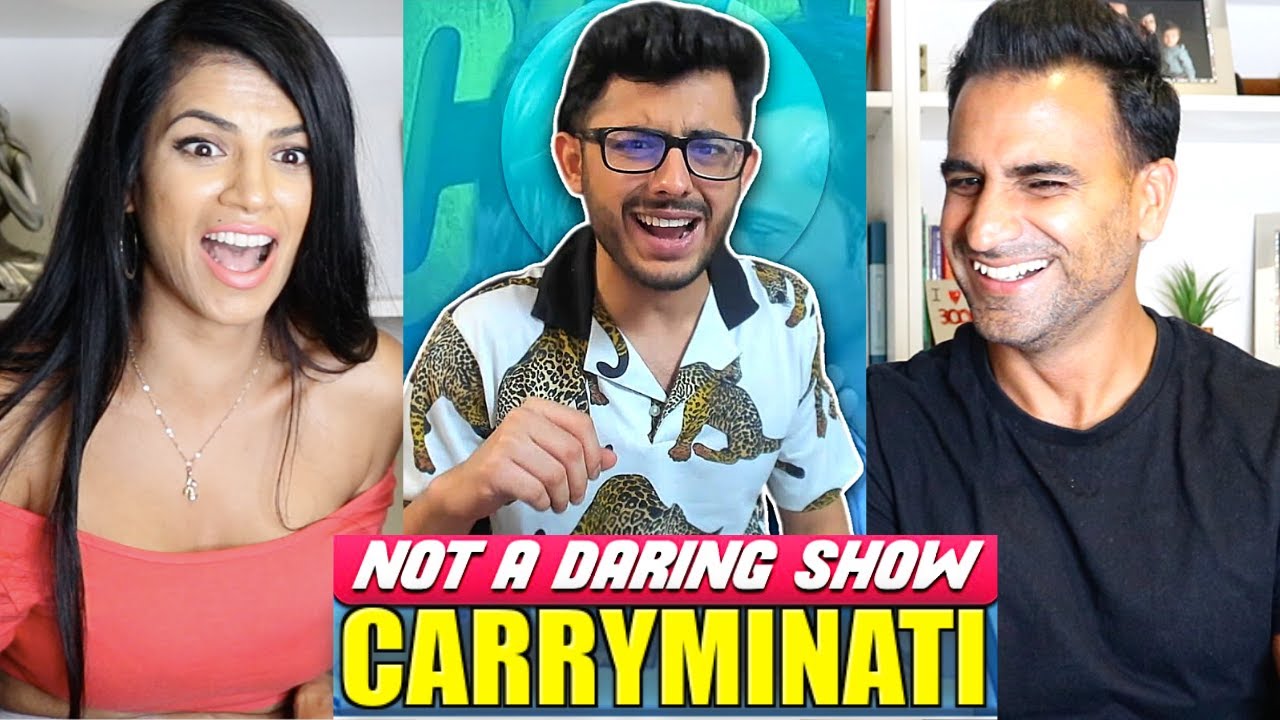 NOT A DARING SHOW FT. WAKAR ZAQA REACTION!! | CARRYMINATI