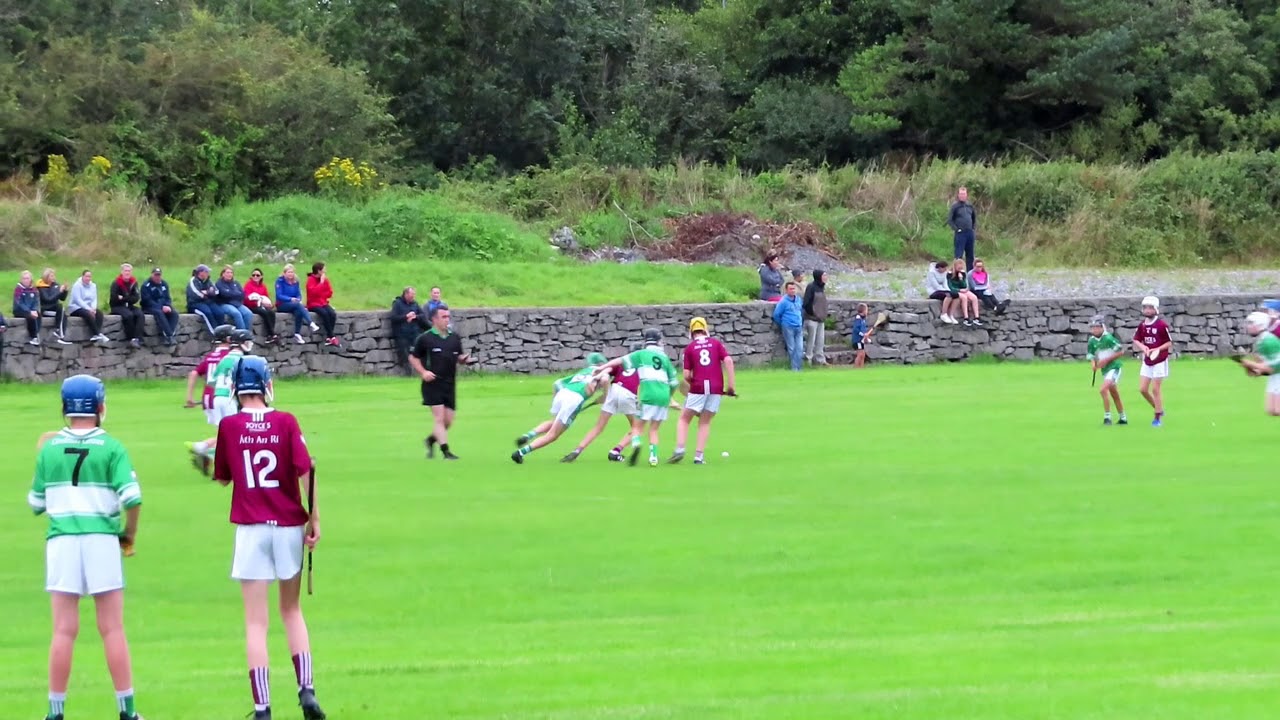 Under 13s' Pucking and Playing in the Final 2019