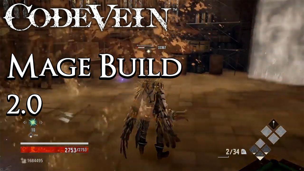 Code Vein - Mage Build 2.0 - The Glass Cannon