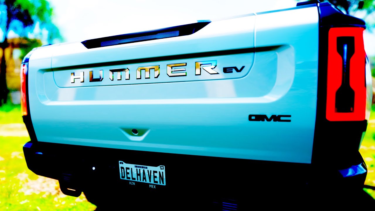 The New Hummer EV in Forza Horizon 5
