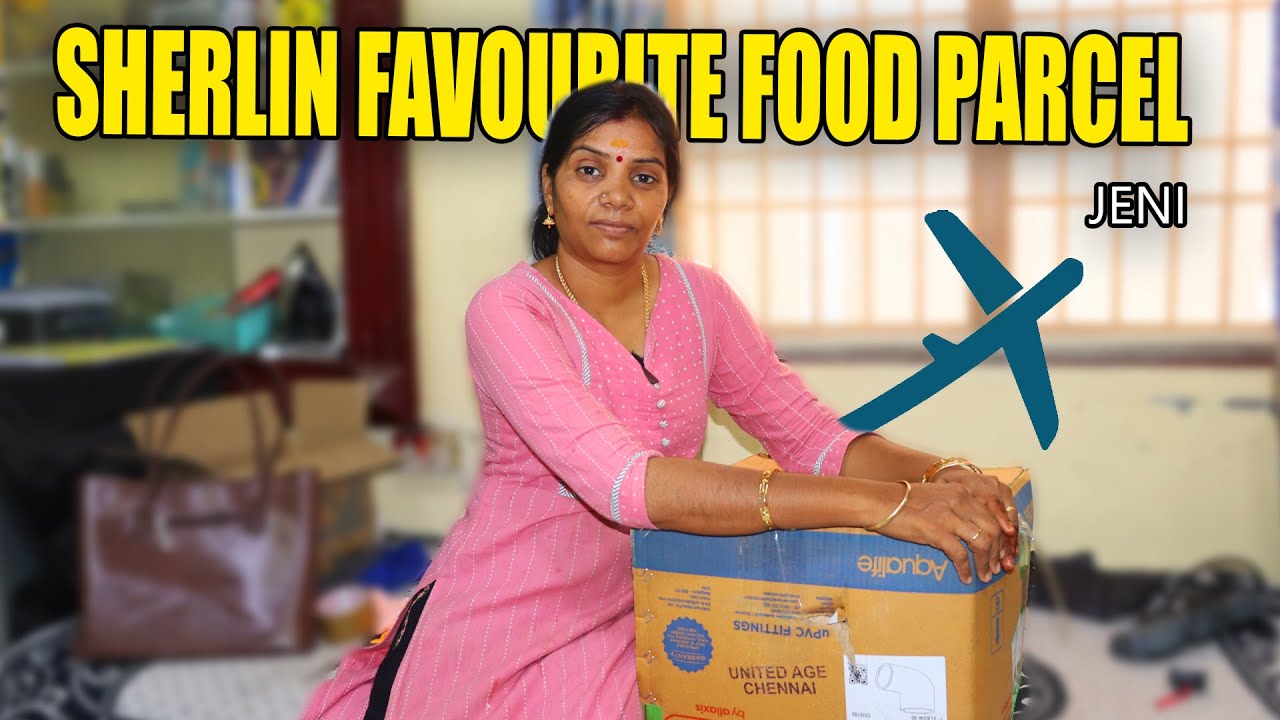 ஹாஸ்டலுக்கு காரா சாரமான தொக்கு பார்சல் போகுது  | Sherlin's favorite food parcel | Jeni