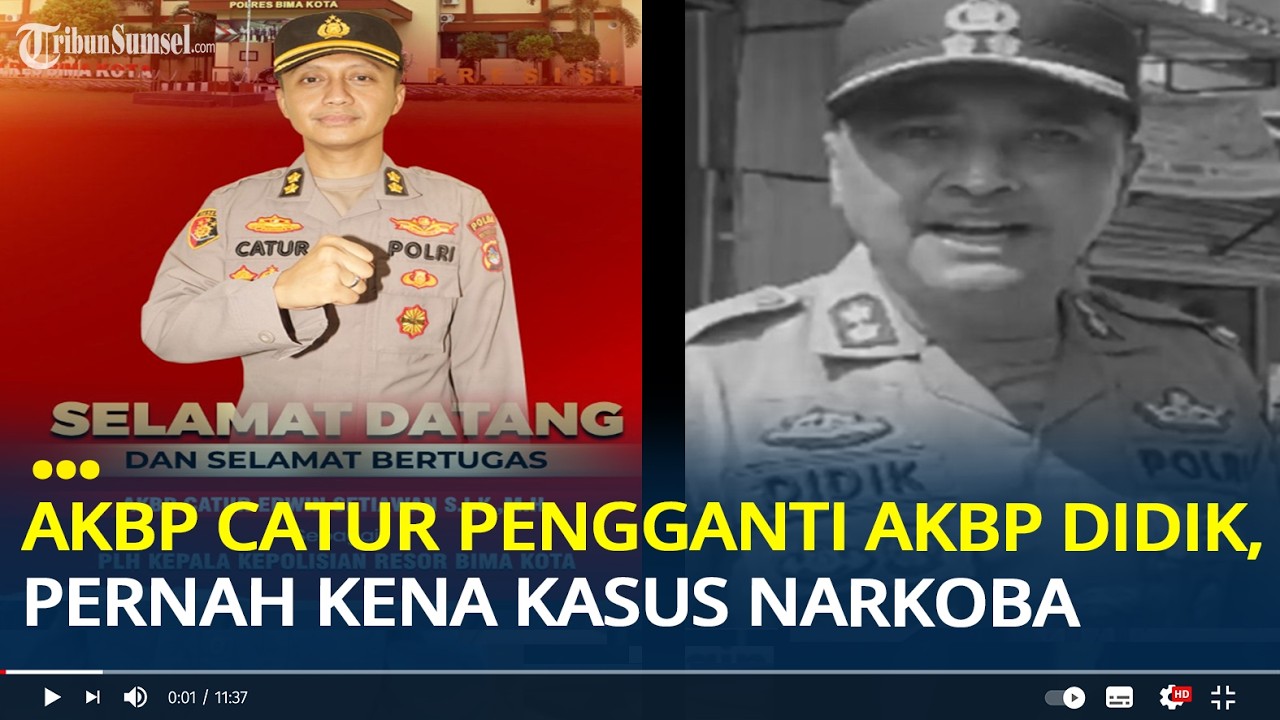 Sosok AKBP Catur Erwin Pengganti AKBP Didik Eks Kapolres Bima Kota, Pernah Kena Kasus Narkoba
