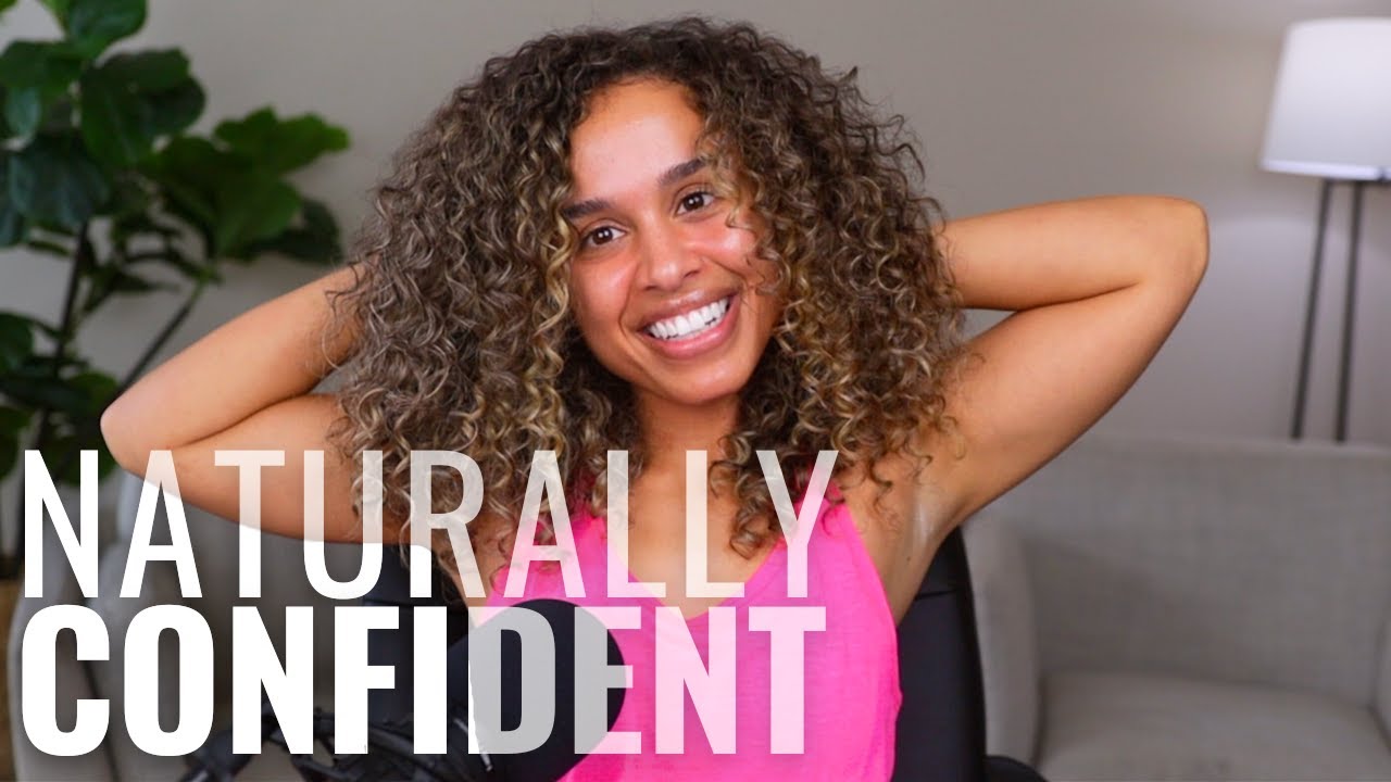 25 DAYS WITH NO MAKEUP OR STRAIGHT HAIR... here's what happened | Part 1