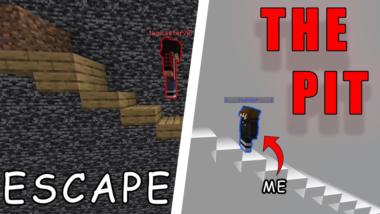 Escape the 1000 block pit, but every block looks the same...