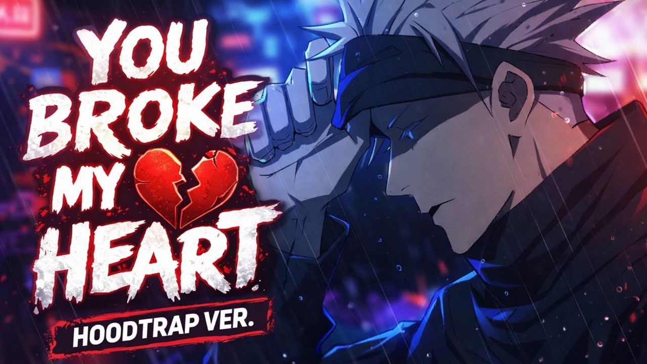You Broke My Heart (HoodTrap, Mylancore Remix - Slowed) - kobzx2z, Myla, Kryd (Lyrics)