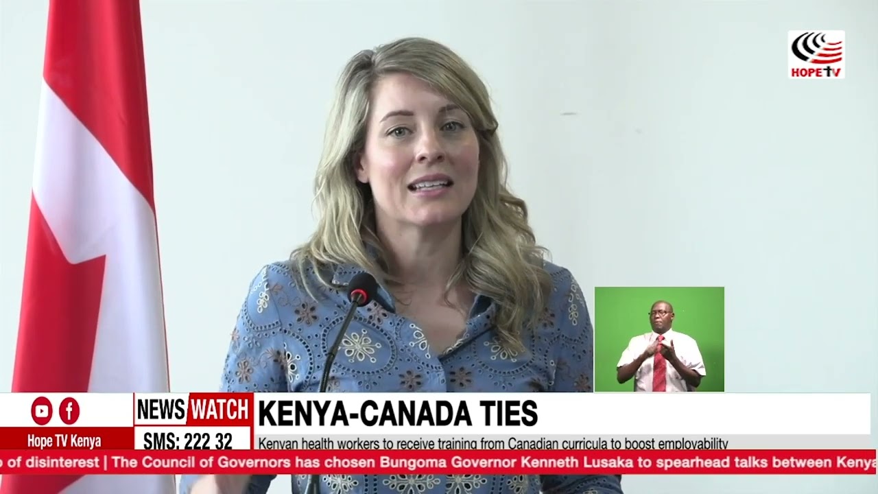 Kenyan health workers to receive training from Canadian curricula to boost employability