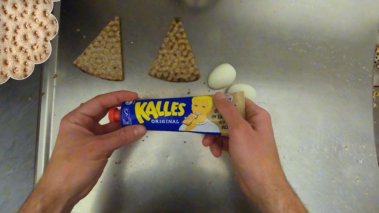 Kalles egg crispbread - Simple Swedish Cooking #1