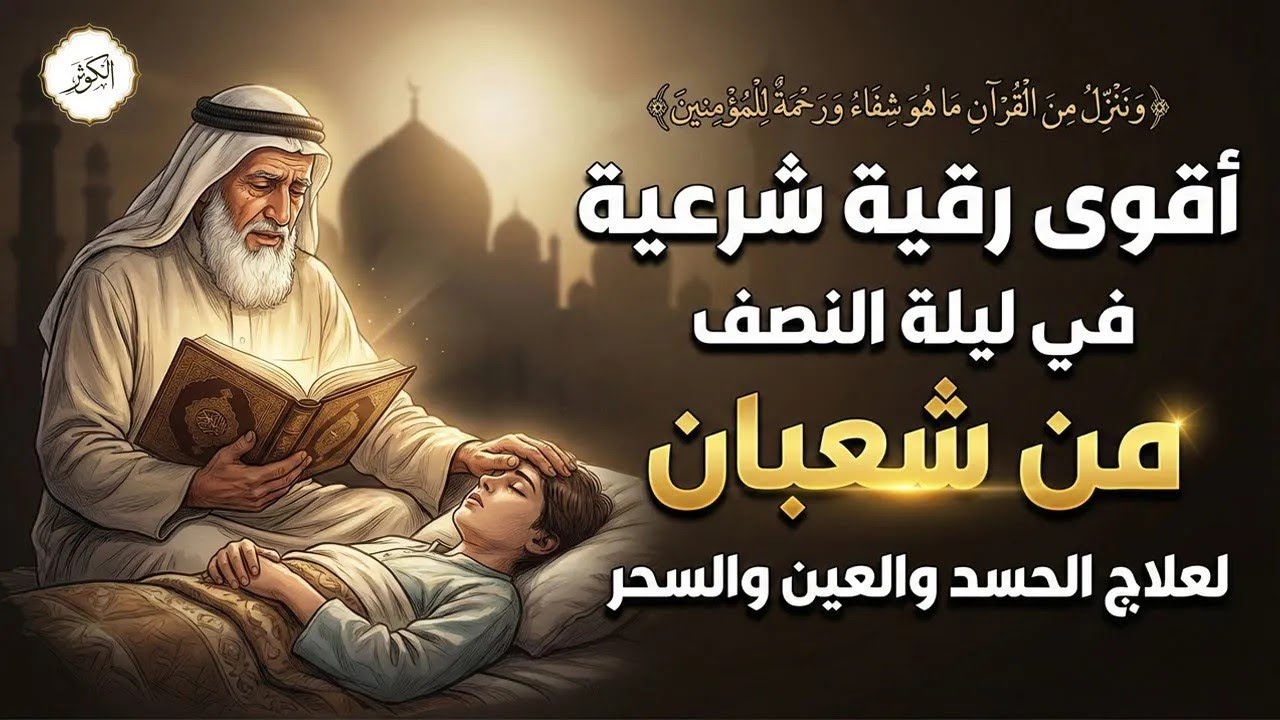 أقوي رقية في ليلة النصف من شهر شعبان لمنع تجديد الأسحار و استخراج المس و العوارض و الأوجاع