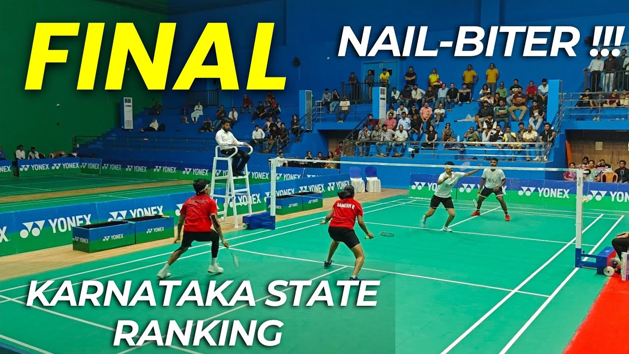 PRAKASH RAJ/KARNIKA vs KISHAL/RASHMI | Yonex Sunrise Karnataka State Ranking Mixed Doubles FINAL