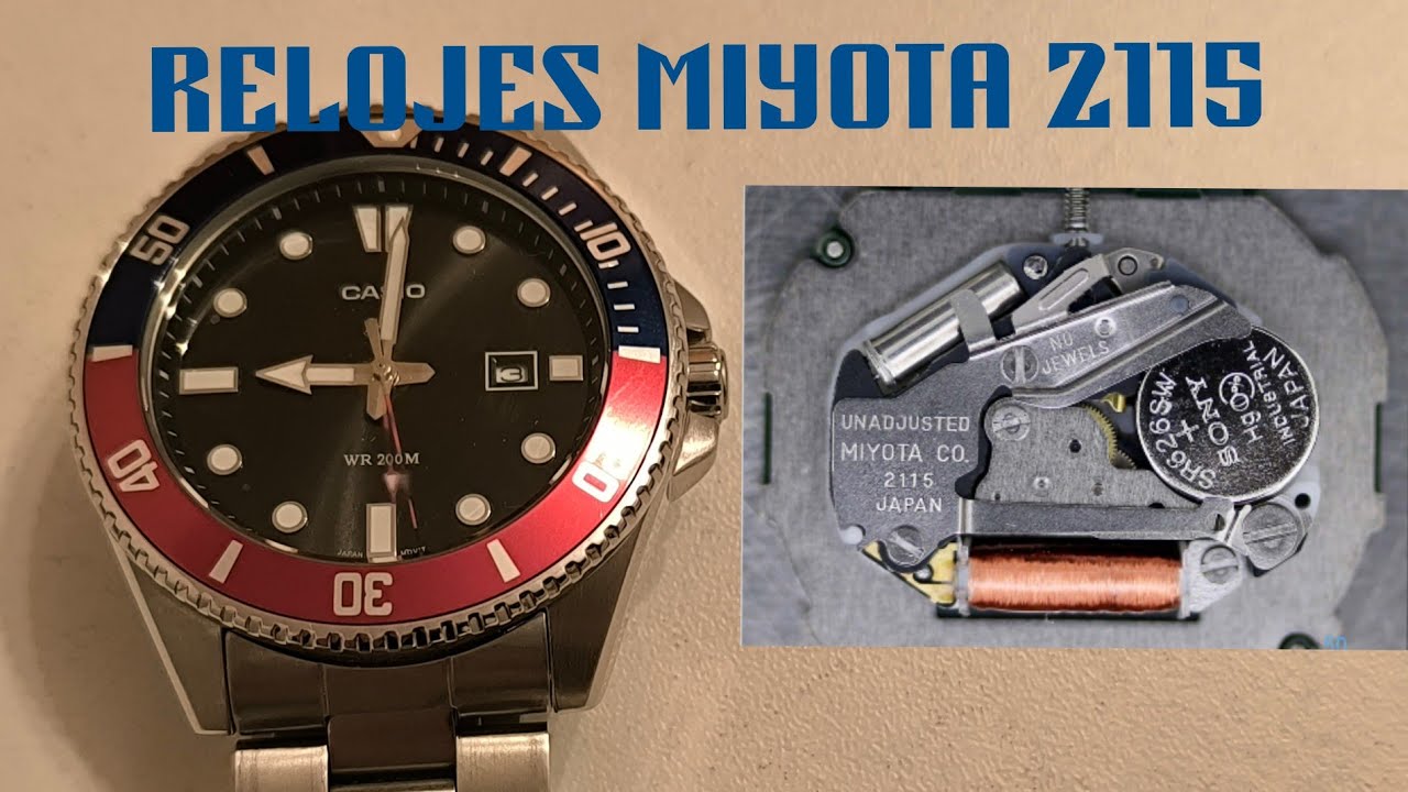 Por qué los relojes de cuarzo se estropean solos | Miyota 2115