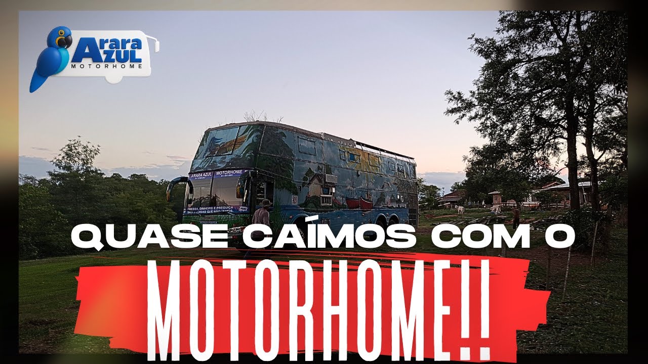 CHEGAMOS NO SÍTIO E OLHA O QUE ACONTECEU! | ARARA AZUL MOTORHOME 