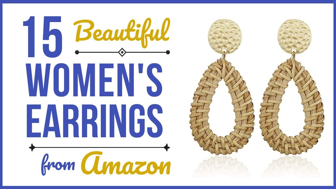 15 Earrings for Women from Amazon Under $25 - Must Haves Jewelry Haul